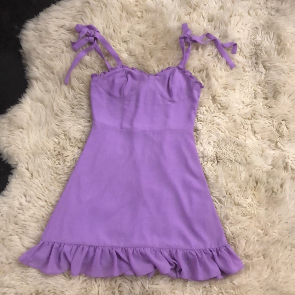 Lavender Sundress w/ Sweetheart Neckline